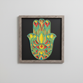 Hamsa Wall Art - Straight On Wall
